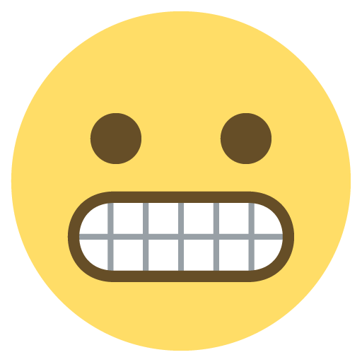 Grimacing Face, the design in this release