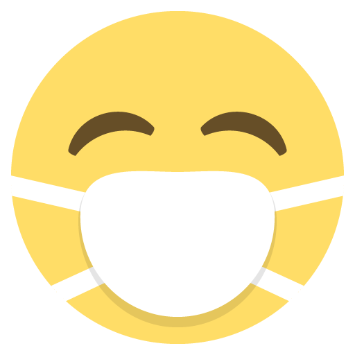 Face with Medical Mask, the previous design