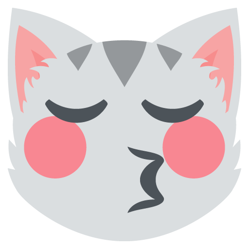 Kissing Cat, the previous design