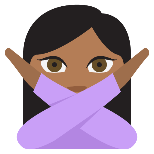 Person Gesturing NO: Medium-Dark Skin Tone, the design in this release