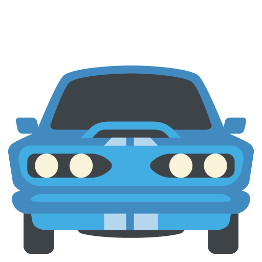 Oncoming Automobile, the previous design