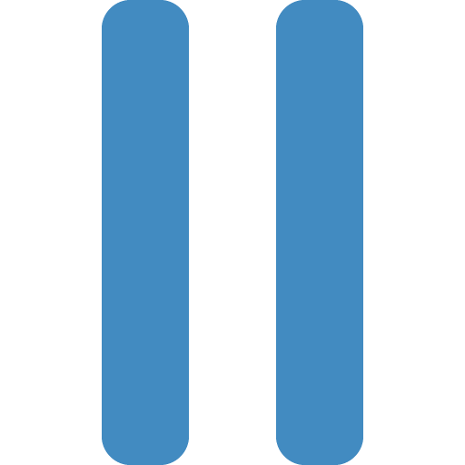Pulsante Pausa as drawn by JoyPixels in 2.1