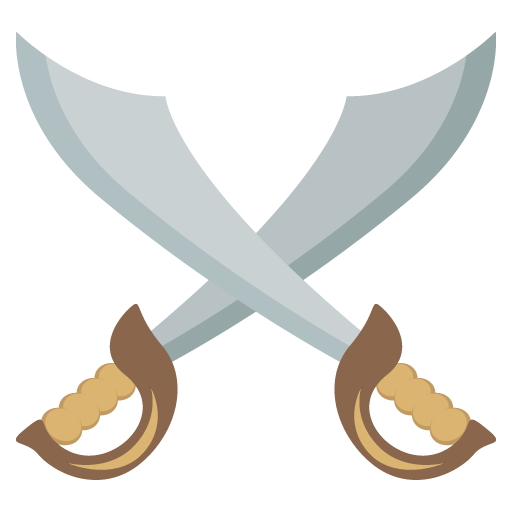 Crossed Swords, the previous design