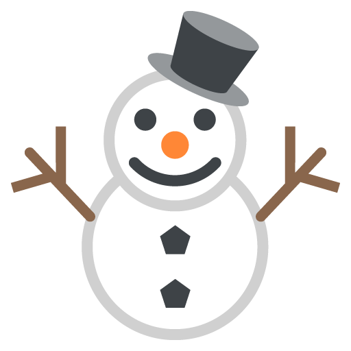 Snowman Without Snow, the previous design