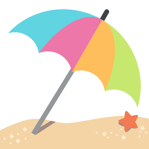 Umbrella on Ground, the previous design