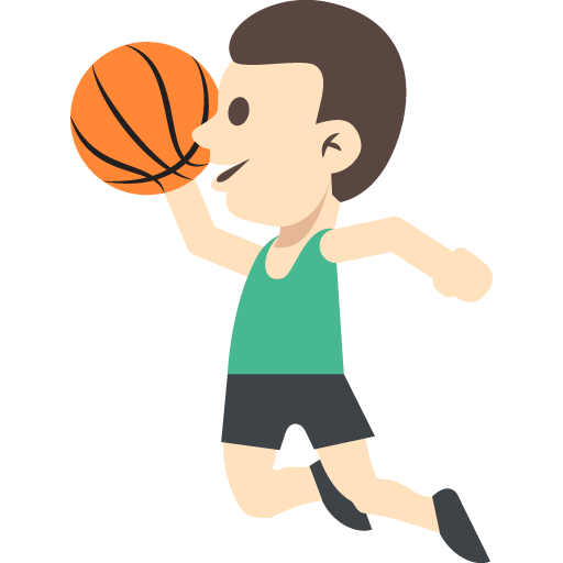 Person Bouncing Ball: Light Skin Tone, the previous design