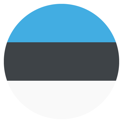 Flag: Estonia as drawn by JoyPixels in 2.2.4