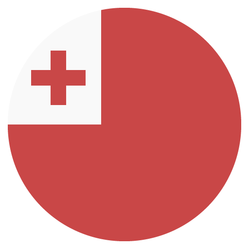 Drapeau : Tonga as drawn by JoyPixels in 2.2.4