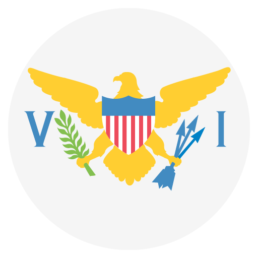 Flag: U.S. Virgin Islands as drawn by JoyPixels in 2.2.4
