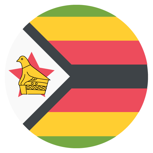 Flag: Zimbabwe as drawn by JoyPixels in 2.2.4