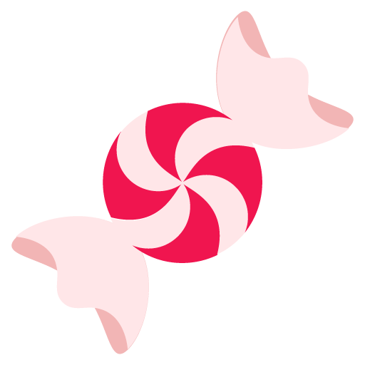 Candy as drawn by JoyPixels in 2.2.4
