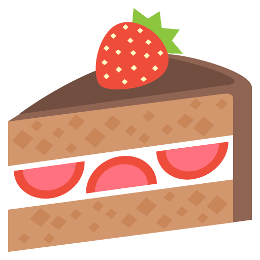Shortcake as drawn by JoyPixels in 2.2.4