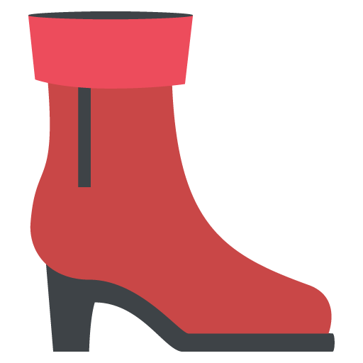 Woman’s Boot as drawn by JoyPixels in 2.2.4