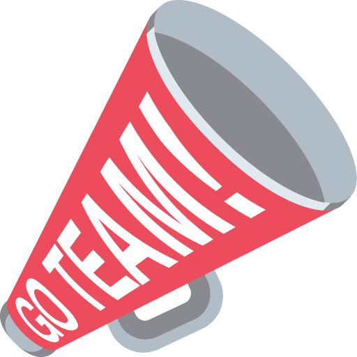 Megaphone as drawn by JoyPixels in 2.2.4