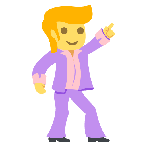 Man Dancing, the design in this release