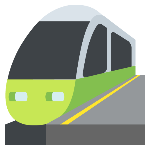 Station as drawn by JoyPixels in 2.2.4