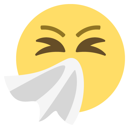 Sneezing Face, the design in this release