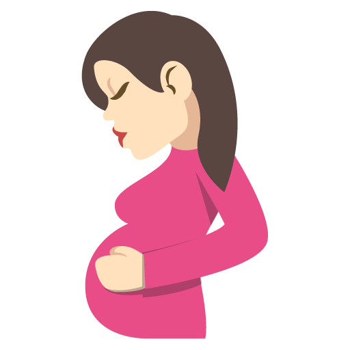 Pregnant Woman: Light Skin Tone, the design in this release