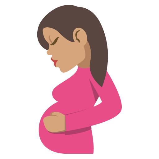 Pregnant Woman: Medium Skin Tone, the design in this release