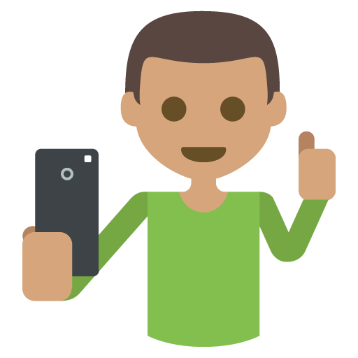 Selfie: Medium Skin Tone, the design in this release