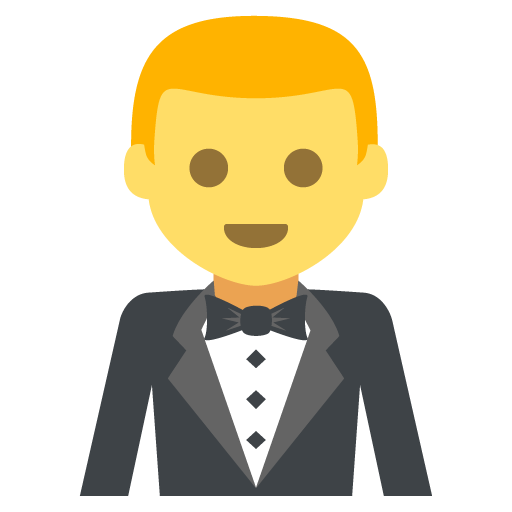 Person in Tuxedo, the design in this release