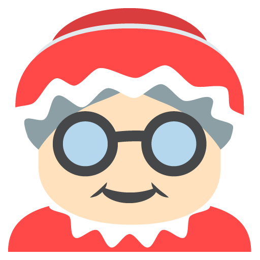 Mrs. Claus: Light Skin Tone, the design in this release