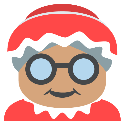 Mrs. Claus: Medium Skin Tone, the design in this release