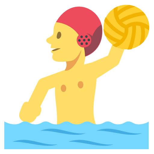 Person Playing Water Polo, the design in this release