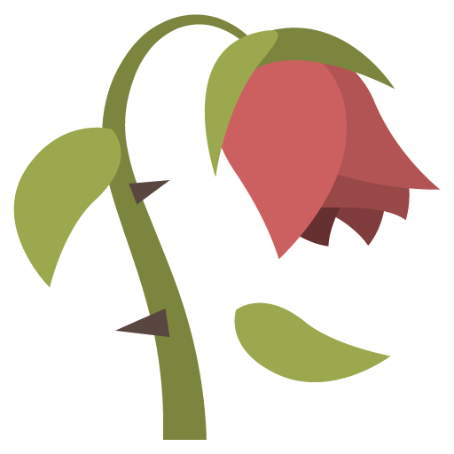 Wilted Flower, the design in this release