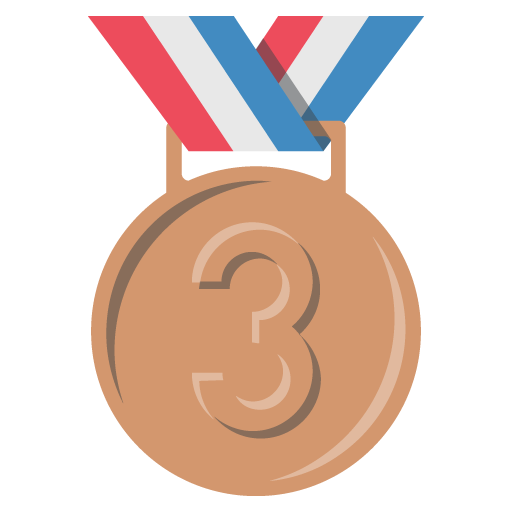 3rd Place Medal, the design in this release