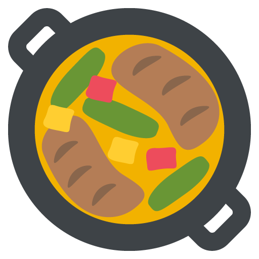 Shallow Pan of Food, the design in this release