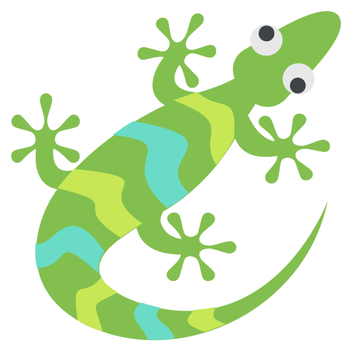 Lizard, the design in this release