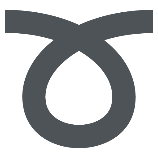 Curly Loop as drawn by JoyPixels in 2.2.4