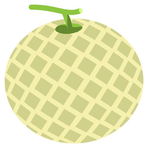 Melão as drawn by JoyPixels in 2.2.5
