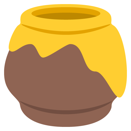 Honey Pot as drawn by JoyPixels in 2.2.5