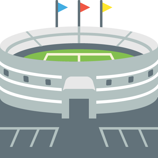 Stadium as drawn by JoyPixels in 2.2.5