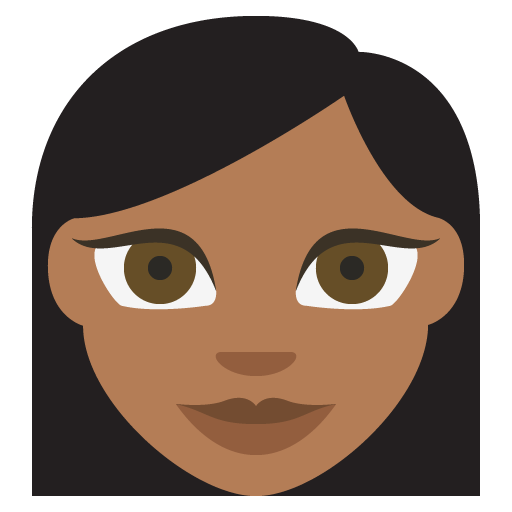 Woman: Medium-Dark Skin Tone, the previous design