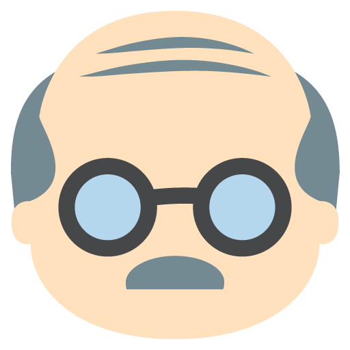 Old Man: Light Skin Tone, the previous design