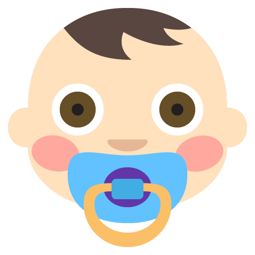 Baby: Light Skin Tone, the previous design