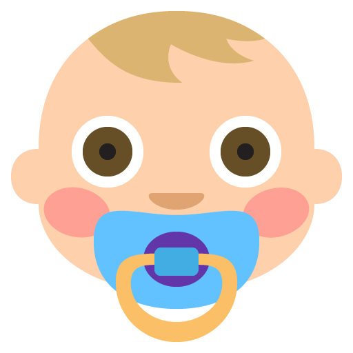 Baby: Medium-Light Skin Tone, the previous design