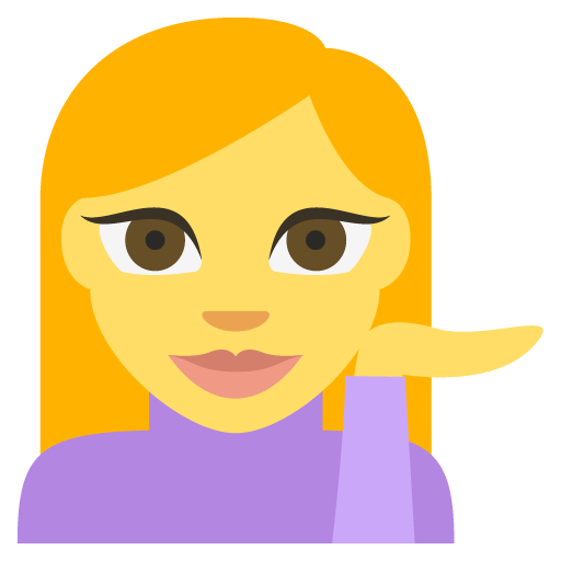 Person Tipping Hand, the previous design