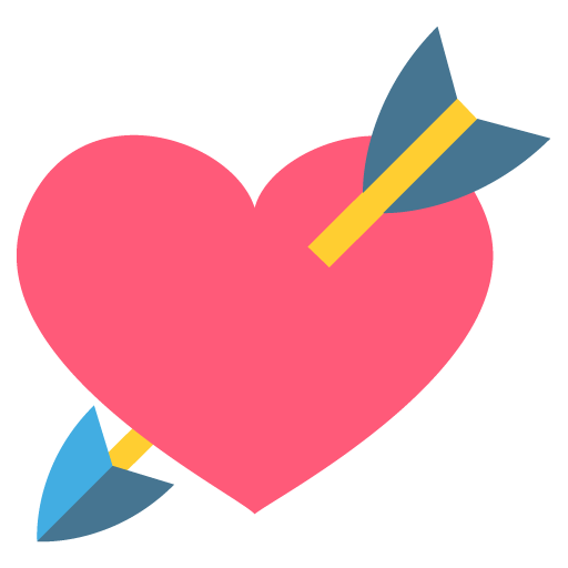 Heart with Arrow, the previous design