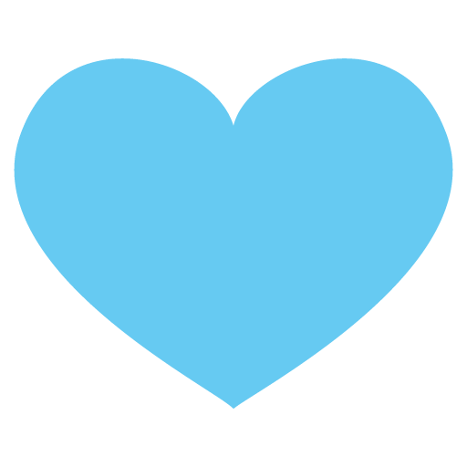 Blue Heart, the previous design