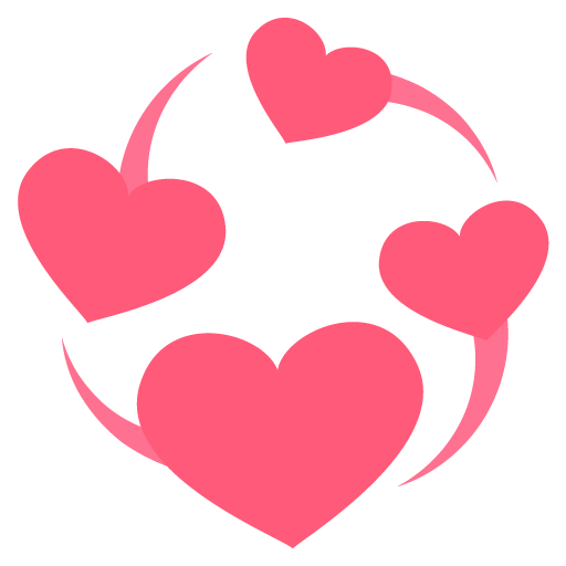 Revolving Hearts, the previous design