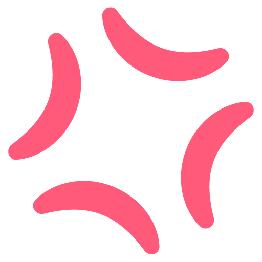 Anger Symbol, the previous design