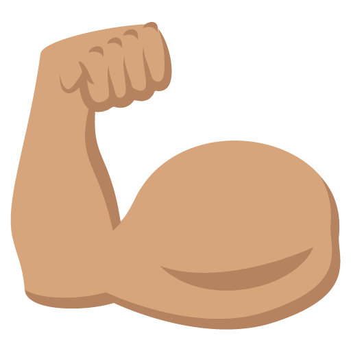 Flexed Biceps: Medium Skin Tone, the previous design