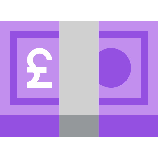 Pound Banknote as drawn by JoyPixels in 2.2.5