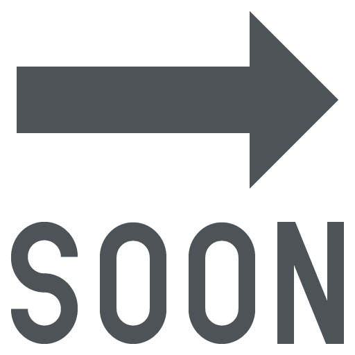 SOON Arrow as drawn by JoyPixels in 2.2.5