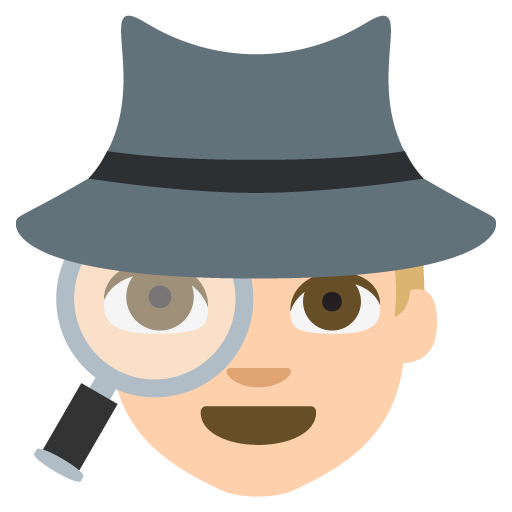 Detective: Medium-Light Skin Tone, the previous design