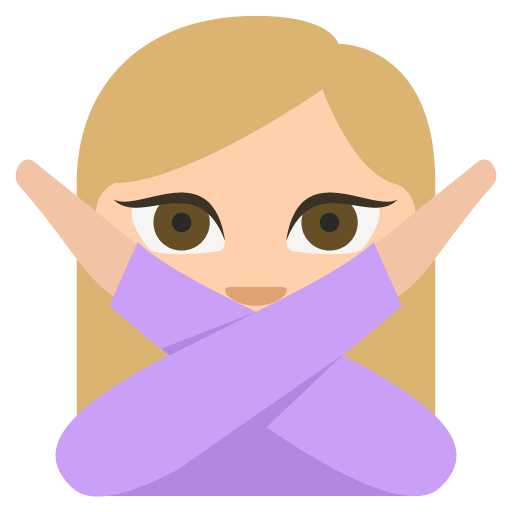 Person Gesturing NO: Medium-Light Skin Tone, the previous design